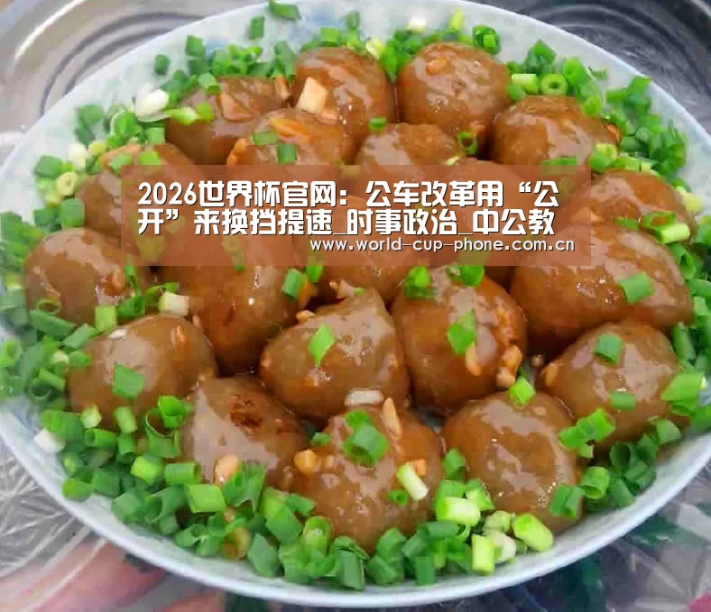 2026世界杯官网:公车改革用“公开”来换挡提速_时事政治_中公教育网(图1) 2026世界杯